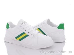 Кросівки Violeta (9-777 white-green)
