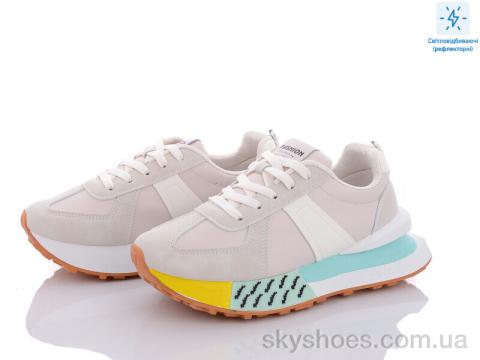 Кросівки VIOLETA ONLY ONE 143-27 l.beige-grey