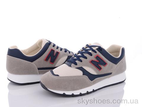 Кросівки WONEX 20-977 grey-red