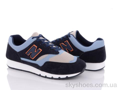 Кросівки WONEX 20-977 blue-orange