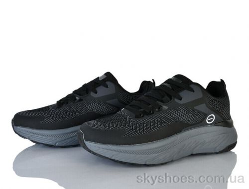 Кросівки NO BRAND 44-41 black-grey Кросівки NO BRAND 44-41 black-grey