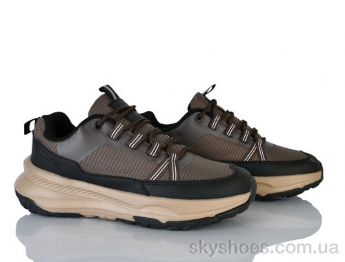 Кросівки NO BRAND 44-42 brown Кросівки NO BRAND 44-42 brown
