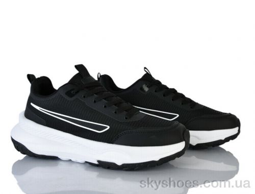 Кросівки NO BRAND 44-43 black-white Кросівки NO BRAND 44-43 black-white