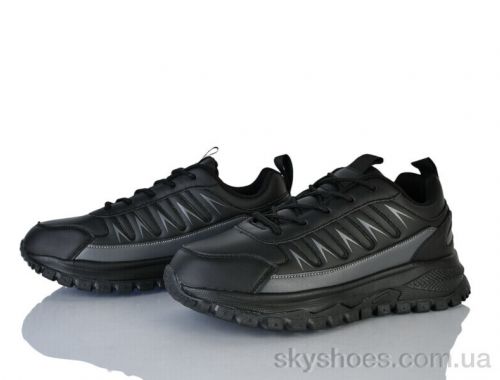 Кросівки NO BRAND 44-47 black-black Кросівки NO BRAND 44-47 black-black