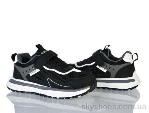 Кросівки NO BRAND 43-31 black-white Кросівки NO BRAND 43-31 black-white