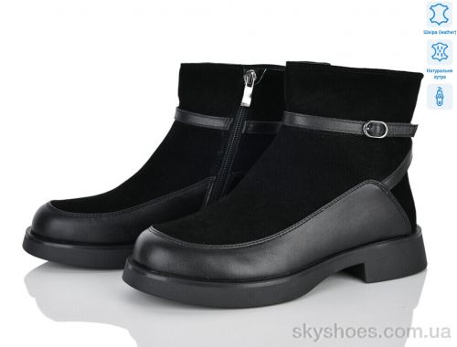 Черевики STEFANIYA NINA 712-268 black Черевики STEFANIYA NINA 712-268 black