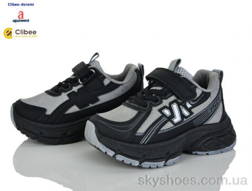 Кросівки CLIBEE LB1187 black-grey Кросівки CLIBEE LB1187 black-grey
