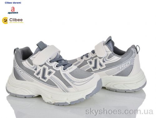 Кросівки CLIBEE LC1188 white-grey Кросівки CLIBEE LC1188 white-grey