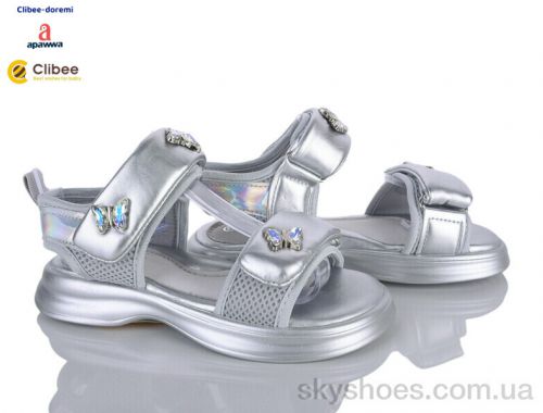 Босоніжки CLIBEE RC151-2 silver Босоніжки CLIBEE RC151-2 silver