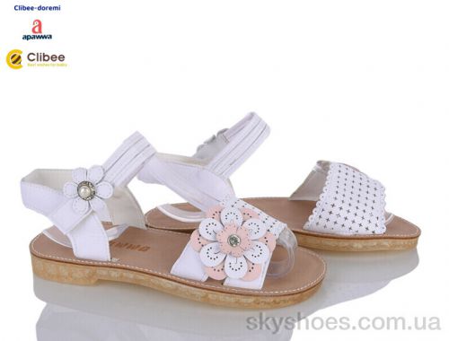 Босоніжки APAWWA RM79-2 white Босоніжки APAWWA RM79-2 white