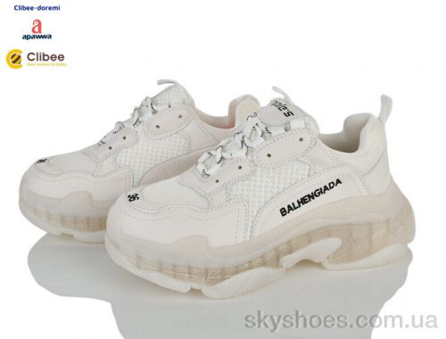 Кросівки APAWWA AA222-1 white-beige Кросівки APAWWA AA222-1 white-beige