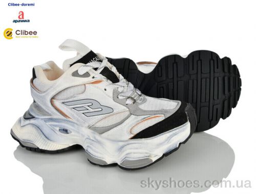 Кросівки APAWWA AD23881-2 white-black Кросівки APAWWA AD23881-2 white-black