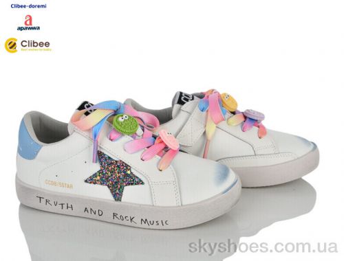 Кросівки APAWWA A52088 white-blue Кросівки APAWWA A52088 white-blue