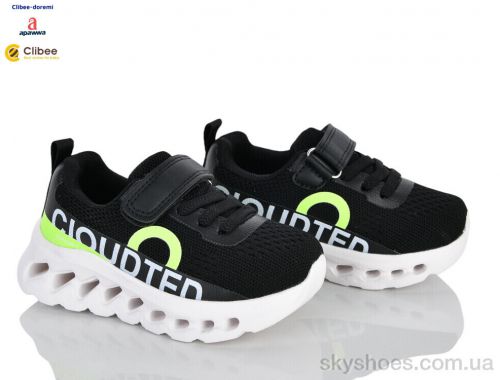 Кросівки CLIBEE LB3300 black-green Кросівки CLIBEE LB3300 black-green
