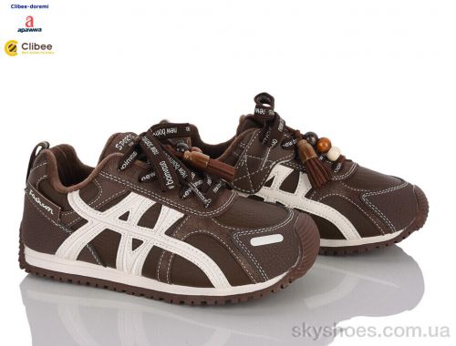 Кросівки APAWWA 99A8599 brown фліс Кросівки APAWWA 99A8599 brown фліс