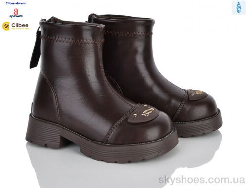 Черевики APAWWA ABC101B brown зима Черевики APAWWA ABC101B brown зима
