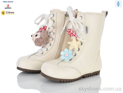 Чоботи APAWWA A61196 beige фліс Чоботи APAWWA A61196 beige фліс