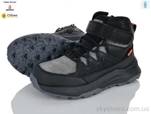 Черевики CLIBEE AKC598-1 black-orange Черевики CLIBEE AKC598-1 black-orange
