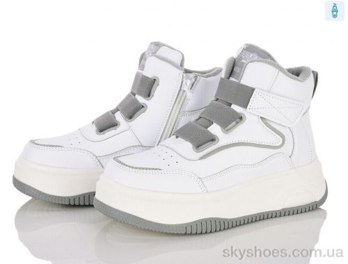 Черевики CLIBEE GC68 white-grey Черевики CLIBEE GC68 white-grey