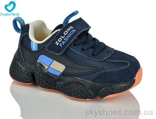 Кросівки ZDLONG 19970 син-помаранчевий Кросівки ZDLONG 19970 син-помаранчевий