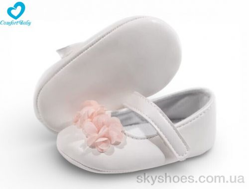 Пінетки NO BRAND 3309 білий Пінетки NO BRAND 3309 білий