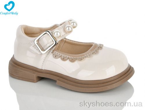 Туфлі NO BRAND 220-3 бежевий Туфлі NO BRAND 220-3 бежевий