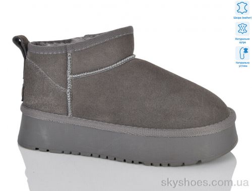 Уги VIOLETA M6119-9 grey Уги VIOLETA M6119-9 grey