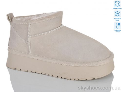 Уги VIOLETA M6118-2 beige Уги VIOLETA M6118-2 beige