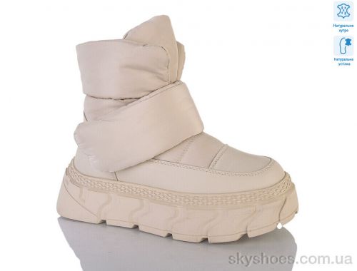 Дутики VIOLETA M5351-3 beige Дутики VIOLETA M5351-3 beige