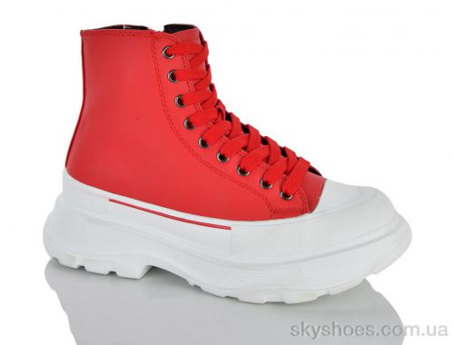 Черевики VIOLETA 166-31 red-white Черевики VIOLETA 166-31 red-white