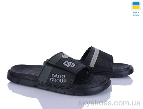 Шльопанці DAGO 704 чорний Шльопанці DAGO 704 чорний