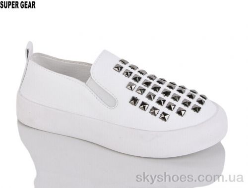 Сліпони NO BRAND 02-728 white Сліпони NO BRAND 02-728 white