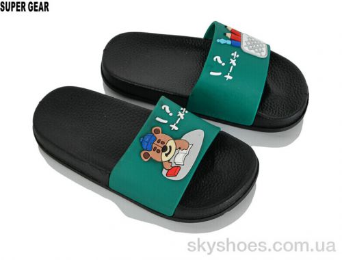 Шльопанці NO BRAND 00901-2 green Шльопанці NO BRAND 00901-2 green