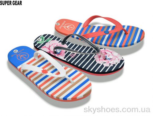 В’єтнамки SUPER GEAR 01-6496 mix В’єтнамки SUPER GEAR 01-6496 mix