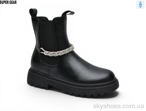 Черевики NO BRAND 0025-019 black Черевики NO BRAND 0025-019 black