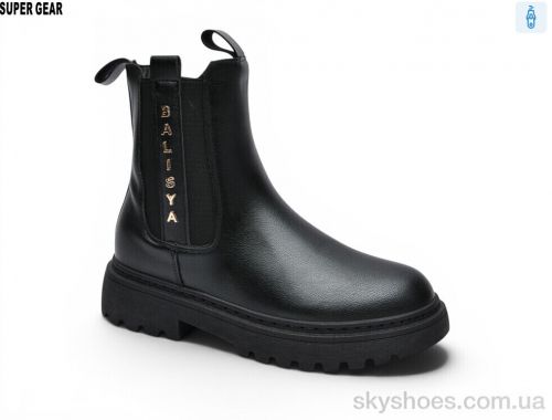 Черевики NO BRAND 0025-009 black Черевики NO BRAND 0025-009 black