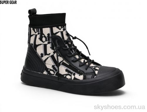 Черевики NO BRAND 01-03A black Черевики NO BRAND 01-03A black