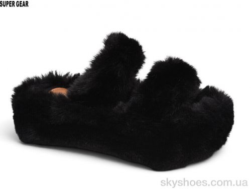 Капці NO BRAND CA08 black Капці NO BRAND CA08 black