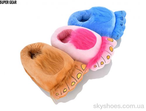 Капці NO BRAND G0323-05 mix (30см) Капці NO BRAND G0323-05 mix (30см)