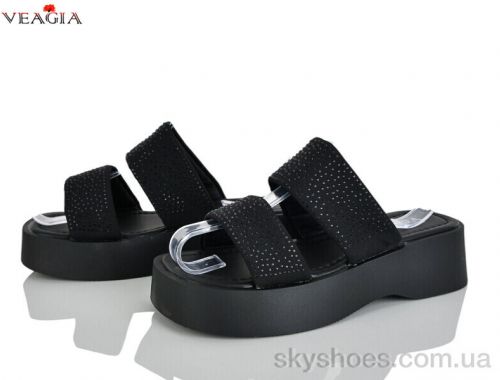 Шльопанці VEAGIA N11 black Шльопанці VEAGIA N11 black