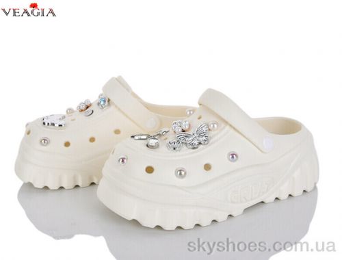 Крокси NO BRAND 3005-1 beige Крокси NO BRAND 3005-1 beige