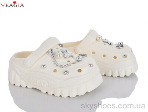 Крокси NO BRAND 3004-2 beige Крокси NO BRAND 3004-2 beige