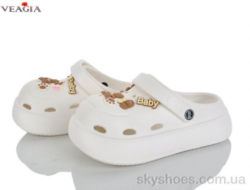 Крокси NO BRAND 3007-2 beige Крокси NO BRAND 3007-2 beige