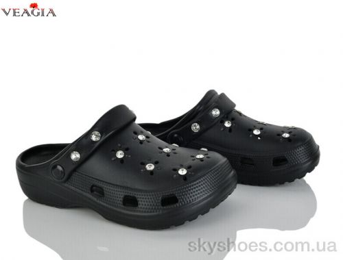 Крокси NO BRAND 3008-1 black Крокси NO BRAND 3008-1 black
