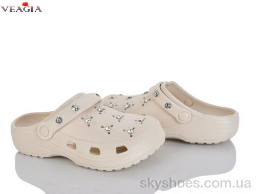 Крокси NO BRAND 3008-3 beige Крокси NO BRAND 3008-3 beige